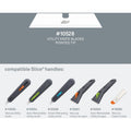 Slice Pointed Tip Ceramic Utility Blades, White, 1 Pack, SLI10528