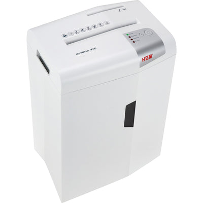 HSM GmbH + Co. KG shredstar X10 - 3/16" x 1 1/8" + Sep. CD Cutting Unit, White, HSM1045113