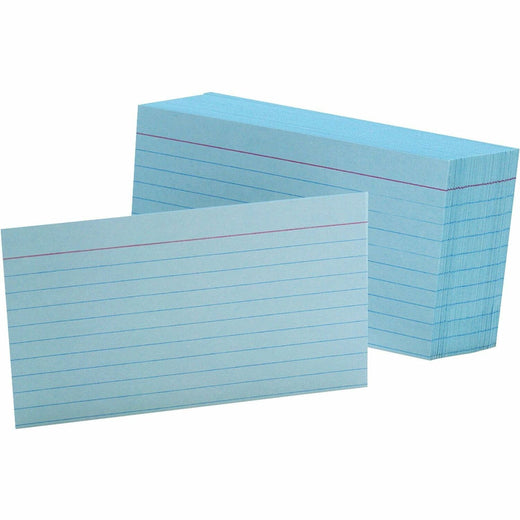 Oxford Colored Ruled Index Cards, 1 Pack