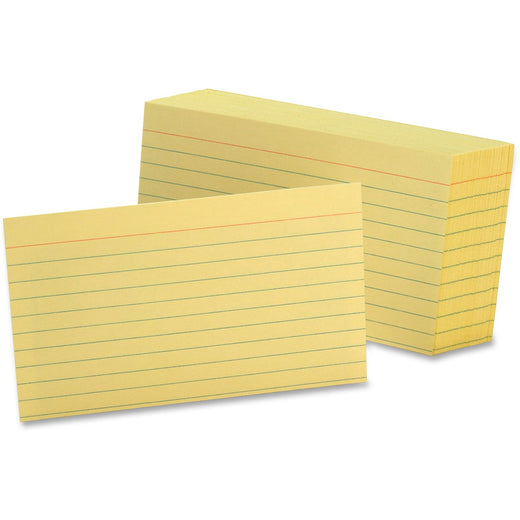 Oxford Colored Ruled Index Cards, 1 Pack