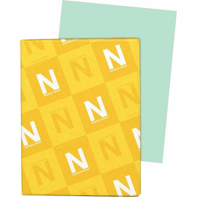 Neenah Paper Exact Vellum Bristol Paper, Green, 8 1/2" x 11", 1 Pack, WAU82351