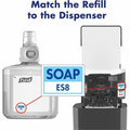 Gojo PURELL ES8 Soap Dispenser, Graphite, GOJ773401