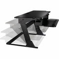 3M Precision Standing Desk, Black, MMMSD70B