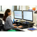 3M Precision Standing Desk, Black, MMMSD70B