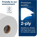 Essity Hygiene and Health AB TORK Premium Bath Tissue Roll with OptiCore, White, 36 / Carton, TRK106390