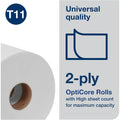 Essity Hygiene and Health AB TORK Universal Bath Tissue Roll with OptiCore, White, 36 / Carton, TRK161990