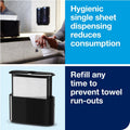 Essity Hygiene and Health AB TORK Xpress Countertop Multifold Hand Towel Dispenser, Black, TRK302028