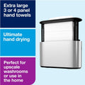 Essity Hygiene and Health AB TORK Xpress Countertop Multifold Hand Towel Dispenser, Stainless, TRK302030