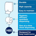 Essity Hygiene and Health AB TORK Universal Hand Towel Roll, White, 6 / Carton, TRK8031400