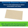 Essity Hygiene and Health AB TORK Xpressnap Natural Dispenser Napkin N4, 12 / Carton, TRKDX906E