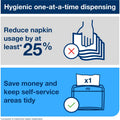 Essity Hygiene and Health AB TORK Xpressnap Natural Dispenser Napkin N4, 12 / Carton, TRKDX906E
