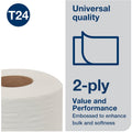 Essity Hygiene and Health AB TORK Tork Toilet Paper Roll White T24, 96 / Carton, TRKTM1616S