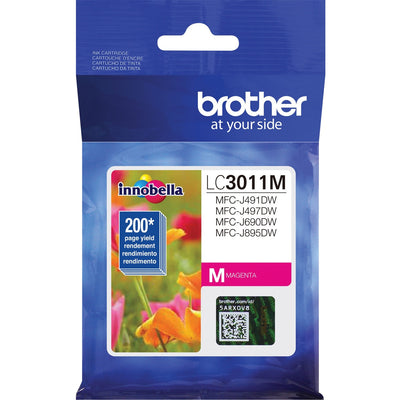 Brother Innobella LC3011M Original Standard Yield Inkjet Ink Cartridge - Single Pack - Magenta -, BRTLC3011M