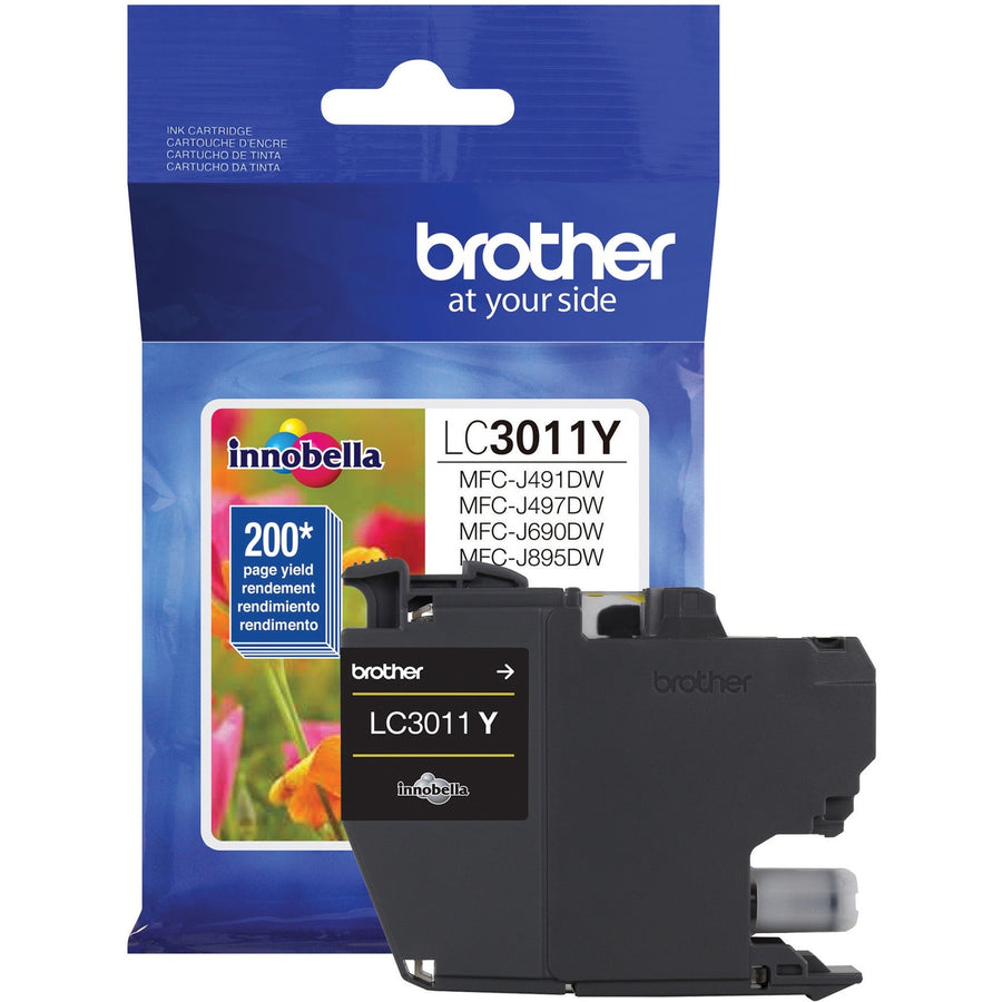 Brother Innobella Original Standard Yield Inkjet Ink Cartridge - Single Pack - Yellow -, /BX 20BX/CT 20CT/PL — view 1
