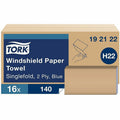 Essity Hygiene and Health AB TORK Windshield Paper Towel, Folded, Blue, TRK192122