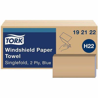 Essity Hygiene and Health AB TORK Windshield Paper Towel, Folded, Blue, TRK192122