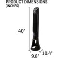 Kaz Honeywell QuietSet Tower Fan, Black, HWLHYF290B