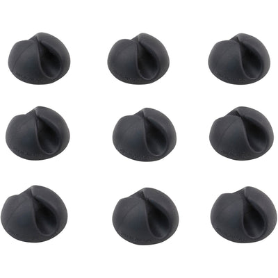 Advantus Bluelounge CableDrop Mini Cable Anchor for Small Cords, Black, 1 Pack — view 1