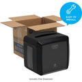 Georgia Pacific . Dixie Ultra Tabletop Interfold Napkin Dispenser, Black, 275 x Napkin, GPC54527A