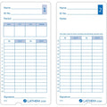 Lathem Time Company Lathem Model 400E Double Sided Time Cards, 1 Pack, LTHE14100
