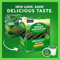 Keurig Dr Pepper . Green Mountain Coffee Roasters K-Cup Breakfast Blend Coffee, 4 / Carton, GMT6520CT