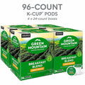 Keurig Dr Pepper . Green Mountain Coffee Roasters K-Cup Breakfast Blend Coffee, 4 / Carton, GMT6520CT