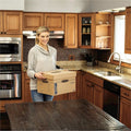 Fellowes Bankers Box SmoothMove Maximum Strength Moving Boxes, Kraft, 8 / Carton, FEL7710201