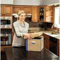 Fellowes Bankers Box SmoothMove Maximum Strength Moving Boxes, Kraft, 8 / Carton, FEL7710201