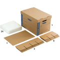 Fellowes Bankers Box SmoothMove Kitchen Moving Kit, Kraft, 1 Carton, FEL7710302