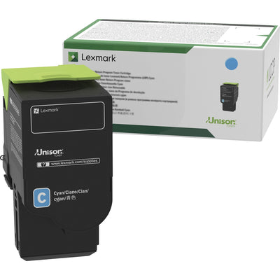 Xerox Lexmark Unison Original Standard Yield Laser Toner Cartridge - Cyan -, LEXC2310C0