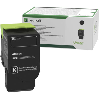 Xerox Lexmark Unison Original High Yield Laser Toner Cartridge - Black -, LEXC231HK0