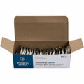 Business Source Standard Book Rings, Silver, 50 / Box, BSN01439