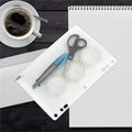 Business Source Punched Economy Binder Pocket, Clear, BSN01606