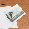 Business Source Punched Economy Binder Pocket, Clear, BSN01607