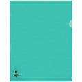 Business Source Letter File Sleeve, Green, 8 1/2" Width x 11" Length, 5 / Box, BSN01797BX
