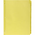 Business Source Preprinted 1-31 Tab Index Dividers, Buff, 1 Set, BSN01808