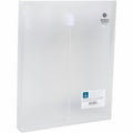 Business Source Letter File Pocket, Clear, 8 1/2" Width x 11" Length, BSN02013
