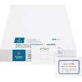 Business Source Pin Style Holder Name Badge Kit, Clear, 100 / Box, BSN19700BADGE