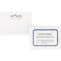 Business Source Pin-Style Holder Name Badge Kits, Clear, 5 / Bundle, BSN19700BADGEBD