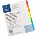 Business Source Table of Content Quick Index Dividers, Multicolor, 1 Set, BSN21900