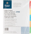 Business Source A-Z Tab Table of Contents Index Dividers, White, 1 Set, BSN21905