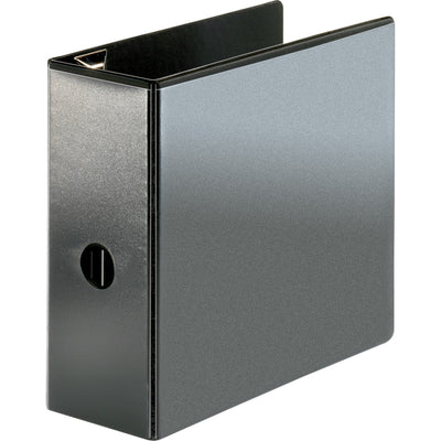 Business Source Locking D-Ring View Binder, Black, 8 1/2" Width x 11" Length, 2EA/CT — view 1