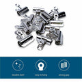Business Source Bulldog Grip Clips, Silver, 36 / Box, BSN58500