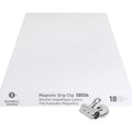 Business Source Magnetic Grip Clips Pack, Silver, 6 / Bundle, BSN58506BD