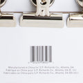 Business Source Magnetic Grip Clips Pack, Silver, 12 / Box, BSN58507