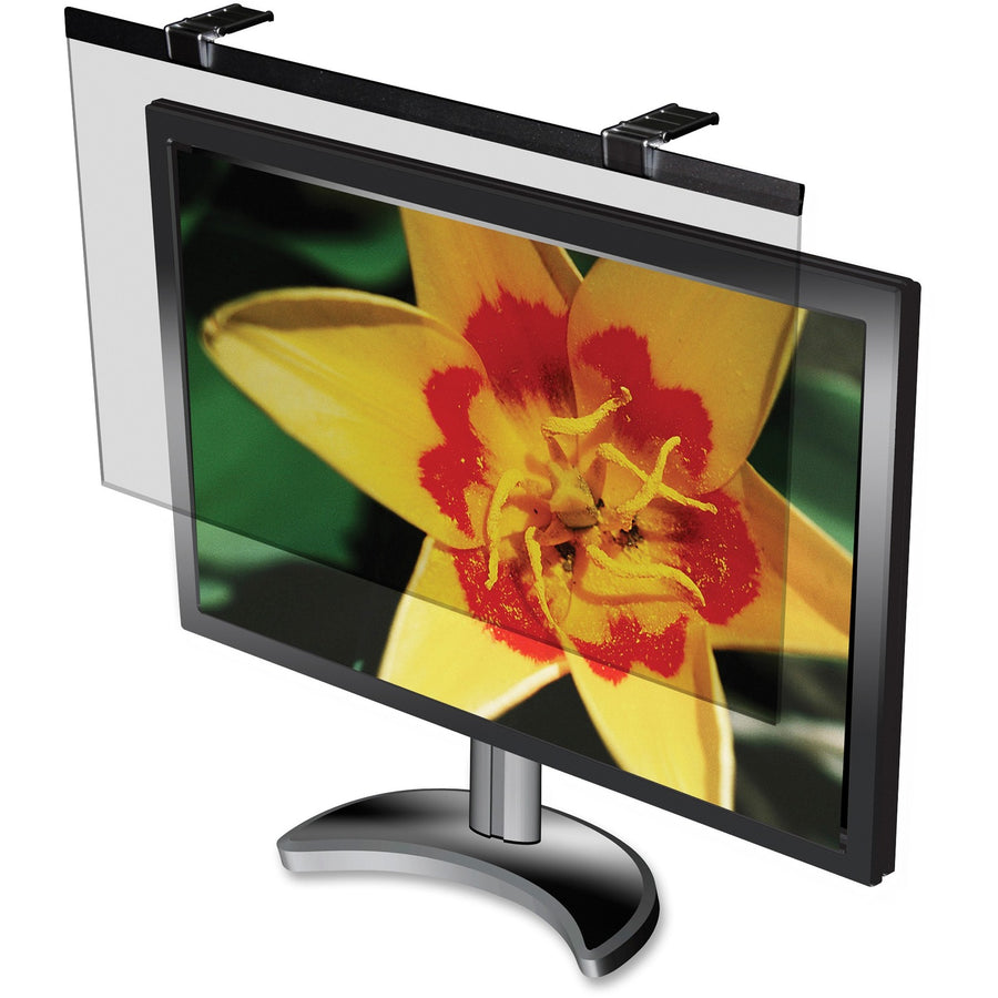 Business Source Wide-screen LCD Anti-glare Filter Black, 5EA/CT — view 1