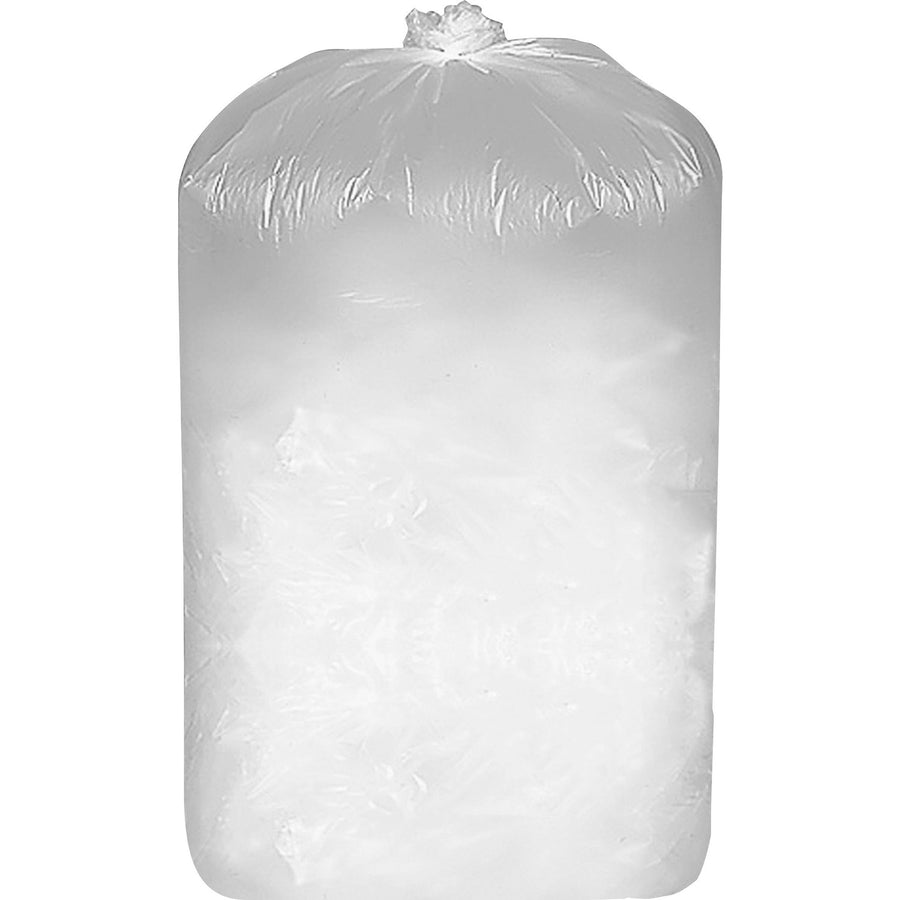 Business Source Shredder Bag, White, 100 / Box — view 1