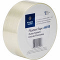 Business Source Heavy-duty Filament Tape, White, 1 Roll, BSN64018