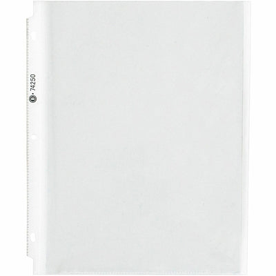 Business Source Heavy-duty Sheet Protectors, Clear, 25 / Pack — view 1