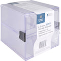 Business Source 4-drawer Storage Organizer, Clear, BSN82977